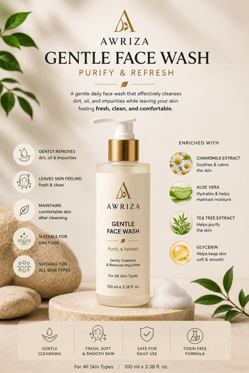 AWRIZA Gentle Face Wash